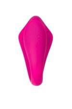 A-TOYS Vibrator for couples Cobrum, silicone, pink, 9.6 cm - obrazek 3