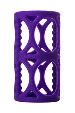 A-TOYS, Penis Sleeve, Silicone, Purple, 7.5 cm - obrazek 2