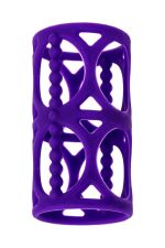A-TOYS, Penis Sleeve, Silicone, Purple, 7.5 cm - obrazek 3