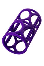 A-TOYS, Penis Sleeve, Silicone, Purple, 7.5 cm - obrazek 4