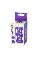 A-TOYS, Penis Sleeve, Silicone, Purple, 7.5 cm - obrazek 5