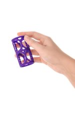 A-TOYS, Penis Sleeve, Silicone, Purple, 7.5 cm - obrazek 7