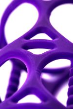 A-TOYS, Penis Sleeve, Silicone, Purple, 7.5 cm - obrazek 8
