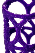 A-TOYS, Penis Sleeve, Silicone, Purple, 7.5 cm - obrazek 9