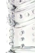 A-TOYS, Penis Sleeve, TPR, Transparent, 15.5 cm - obrazek 7