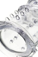 A-TOYS, Penis Sleeve, TPR, Transparent, 15.5 cm - obrazek 9