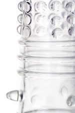 A-TOYS, Penis Sleeve, TPR, Transparent, 14.7 cm - obrazek 6