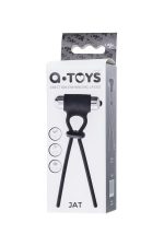 A-Toys Erection enhancing lasso Jat , black, silicone, 14cm - obrazek 5