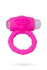 A-TOYS, Penis VibroRing, Silicone, Pink, O2.5 cm - obrazek 2