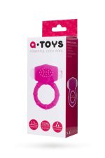 A-TOYS, Penis VibroRing, Silicone, Pink, O2.5 cm - obrazek 4