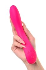 Unrealistic JOS Twig vibrator, 5 vibration modes, silicone, pink, 20.5 cm, O 3.4 cm - obrazek 7