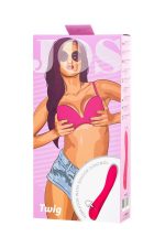 Unrealistic JOS Twig vibrator, 5 vibration modes, silicone, pink, 20.5 cm, O 3.4 cm - obrazek 8