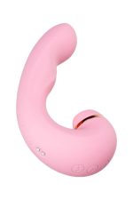 JOS Multifunctional clitoral stimulator JUNA, pink, 15 cm - obrazek 6