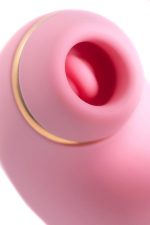 JOS Multifunctional clitoral stimulator JUNA, pink, 15 cm - obrazek 11