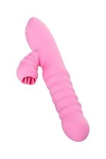 JOS Lixy vibrator, with Up&Down function, silicone, pink, 23 cm - obrazek 5