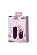 JOS Vibrating Egg with Friction Simulation Bumpy, Silicone, Violet, 9 cm - obrazek 8