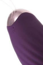 JOS Vibrating Egg with Friction Simulation Bumpy, Silicone, Violet, 9 cm - obrazek 9