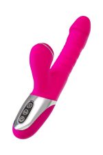 JOS Thrusting and sucking vibrator To-Frolly, silicone, pink, 21,5cm - obrazek 7