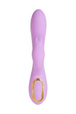 Vibrating roller with rotating clitoral stimulator JOS Jammy, silicone, purple, 22.5 cm - obrazek 2