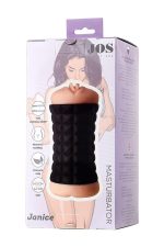 JOS JANICE, Masturbator double-sided, TPR, fleshy, 14.5 cm - obrazek 6