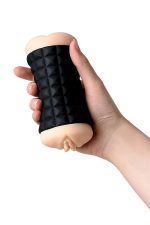 JOS JANICE, Masturbator double-sided, TPR, fleshy, 14.5 cm - obrazek 7