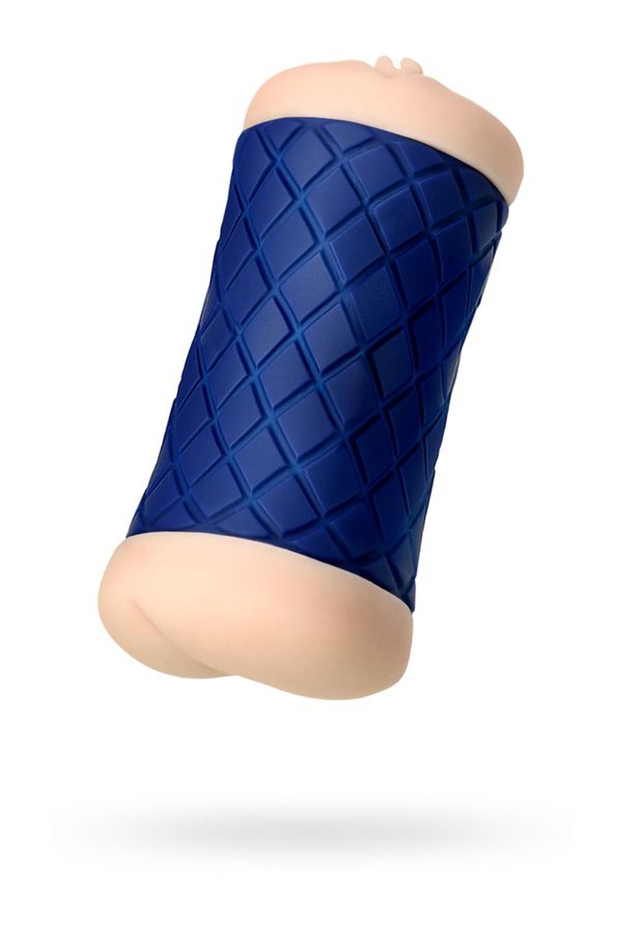 39-784002_01 JOS LULU, Masturbator double-sided, TPR, fleshy, 14.5 cm - obrazek 1
