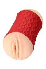 JOS NADIN, Masturbator double-sided, TPR, fleshy, 14.5 cm - obrazek 2