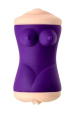JOS YARA, Masturbator double-sided, TPR, fleshy, 17.5 cm - obrazek 2