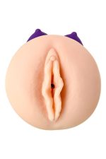 JOS YARA, Masturbator double-sided, TPR, fleshy, 17.5 cm - obrazek 7