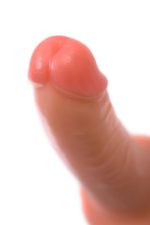 Realistic dildo Caliber 14/4 , PVC, flesh,  length 14cm, diameter 4cm - obrazek 13
