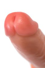 Realistic dildo Caliber 14/5 , PVC, flesh, length 14cm, diameter 5cm - obrazek 13