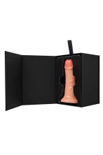 Realistic dildo Caliber 16/4 , PVC, flesh,  length 16cm, diameter 4cm - obrazek 9