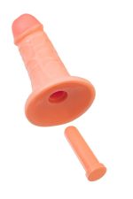 Realistic dildo Caliber 16/5 , PVC, flesh, length 16cm, diameter 5cm - obrazek 6