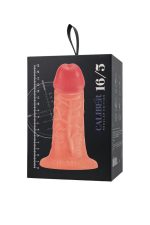 Realistic dildo Caliber 16/5 , PVC, flesh, length 16cm, diameter 5cm - obrazek 11