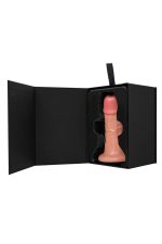 Realistic dildo Caliber 16/6 , PVC, flesh, length 16cm, diameter 6cm - obrazek 9