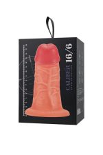 Realistic dildo Caliber 16/6 , PVC, flesh, length 16cm, diameter 6cm - obrazek 12