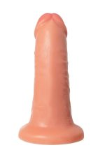 Realistic dildo Caliber 18/5 , PVC, flesh,  length 18cm, diameter 5cm - obrazek 3
