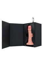 Realistic dildo Caliber 18/5 , PVC, flesh,  length 18cm, diameter 5cm - obrazek 8