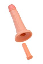 Realistic dildo Caliber 20/4 , PVC, flesh,  length 20cm, diameter 4cm - obrazek 6