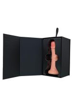 Realistic dildo Caliber 20/4 , PVC, flesh,  length 20cm, diameter 4cm - obrazek 9