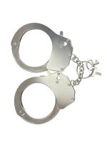 Kajdanki-Śmieszna zabawka-kadank- Metallic Handcuffs - obrazek 3