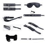 Secret Desires Black BDSM Kit 8pcs - obrazek 9