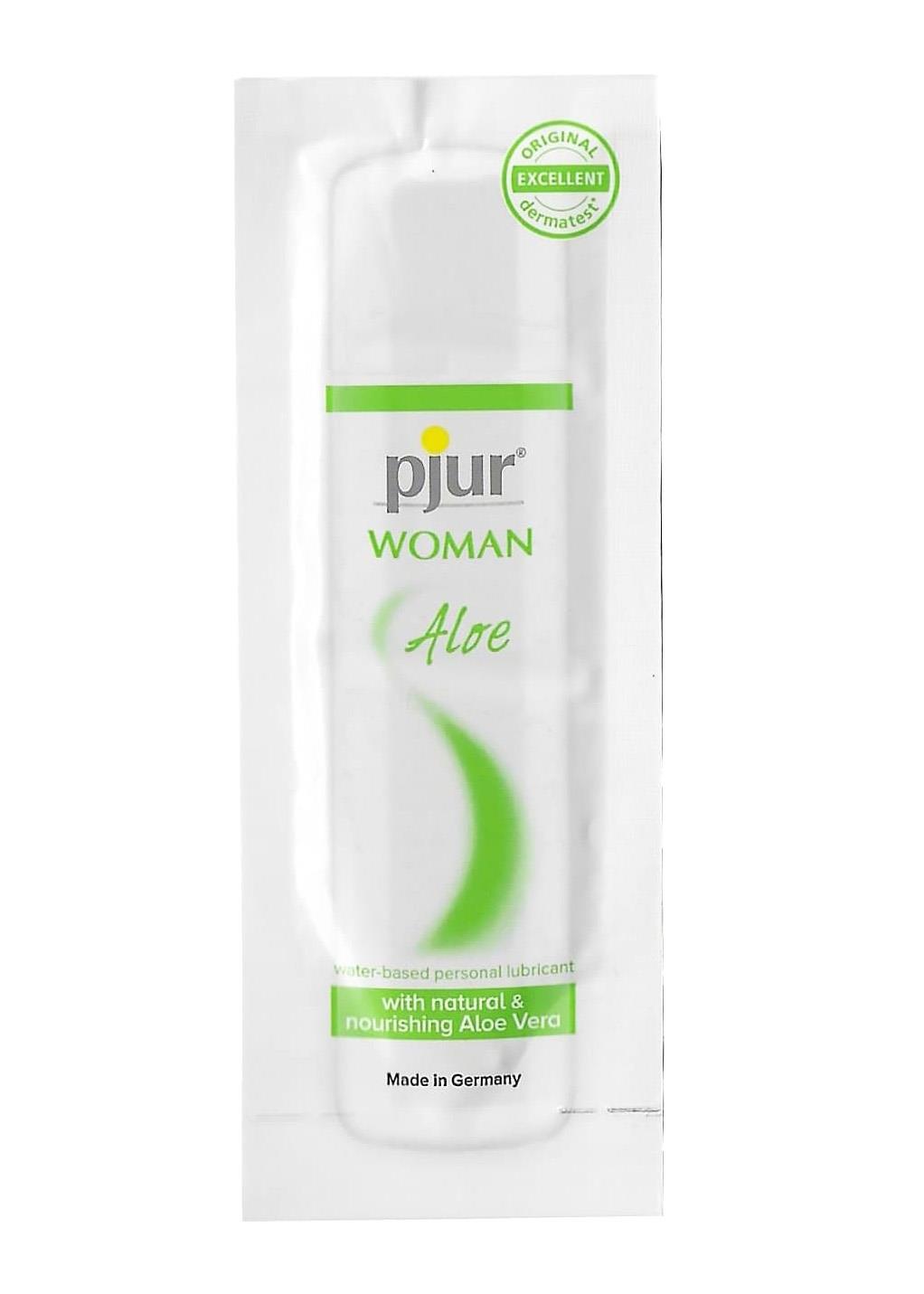 40-13420-01_1 Pjur- Women Aloe 2ml waterbased lubricant - 50 sztuk - obrazek 1