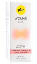 pjur WOMAN Lust, 15 ml - Vibrating Orgasm Gel - obrazek 3