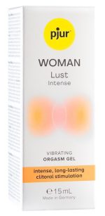 pjur WOMAN Lust Intense, 15 ml - Vibrating Orgasm Gel - obrazek 3