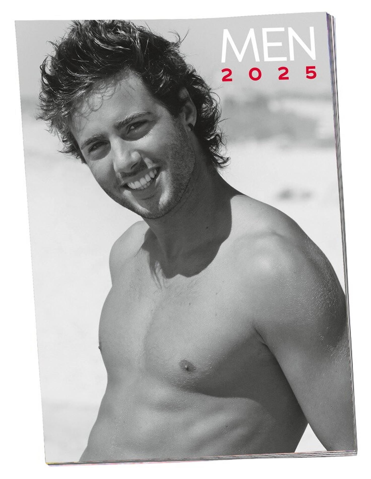 42-01806960000-25 PIN-UP Calendar Soft Men 2025 - obrazek 1