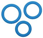 Lust 3 Cock Rings blue - obrazek 2