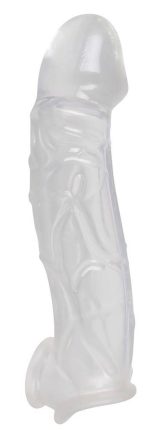 Crystal Clear Penis Sleeve wit - obrazek 2