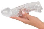 Crystal Clear Penis Sleeve wit - obrazek 5