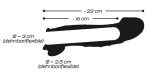 Crystal Clear Penis Sleeve wit - obrazek 9